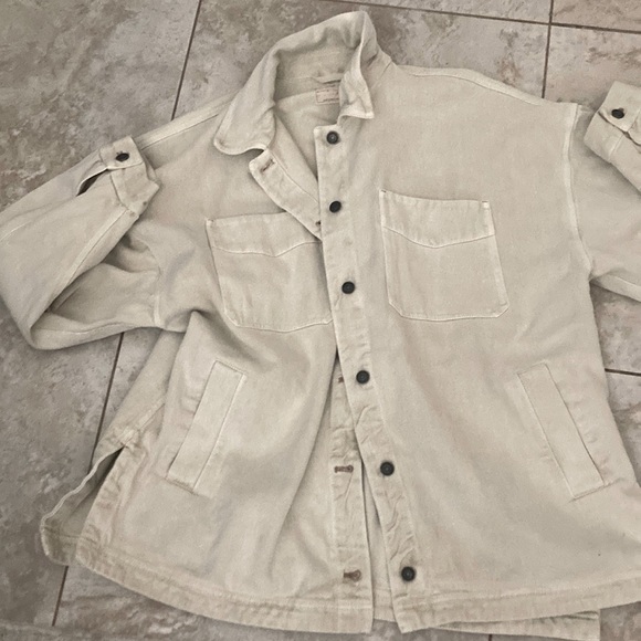 FREE PEOPLE Madison city denim jacket - Picture 2 of 4